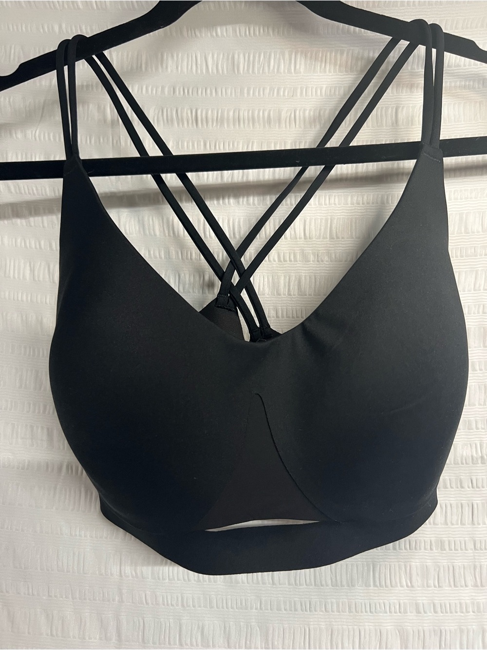 VSX Black Strappy Sports Bralette